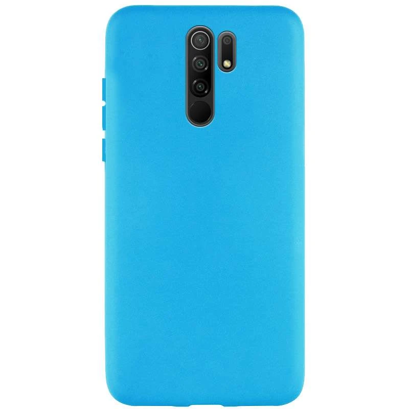

Кольоровий силіконовий чохол на Xiaomi Redmi 9 (Блакитний)