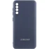 Чохол Silicone Case Lakshmi Premium L з закритою камерою на Samsung Galaxy A50 (A505F) / A50s / A30s – Темно-синій / Midnight blue. Фото 1 з 2