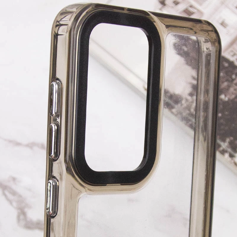 Кольоровий чохол TPU+PC на Samsung Galaxy S24+ – Gray. Фото 4 з 6