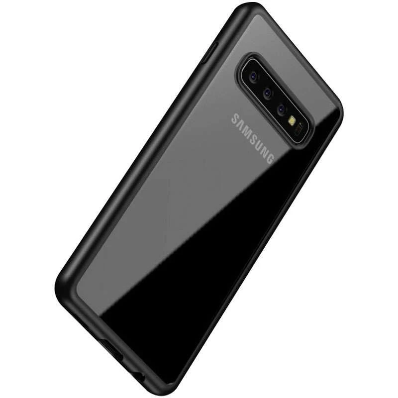 

TPU чехол iPaky Bright Series для Samsung Galaxy S10+ (Черный), Чорний