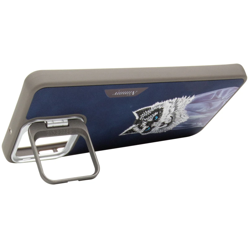 TPU+PC чохол з тваринами для Samsung Galaxy A06 – Blue Wolf. Фото 14 з 16