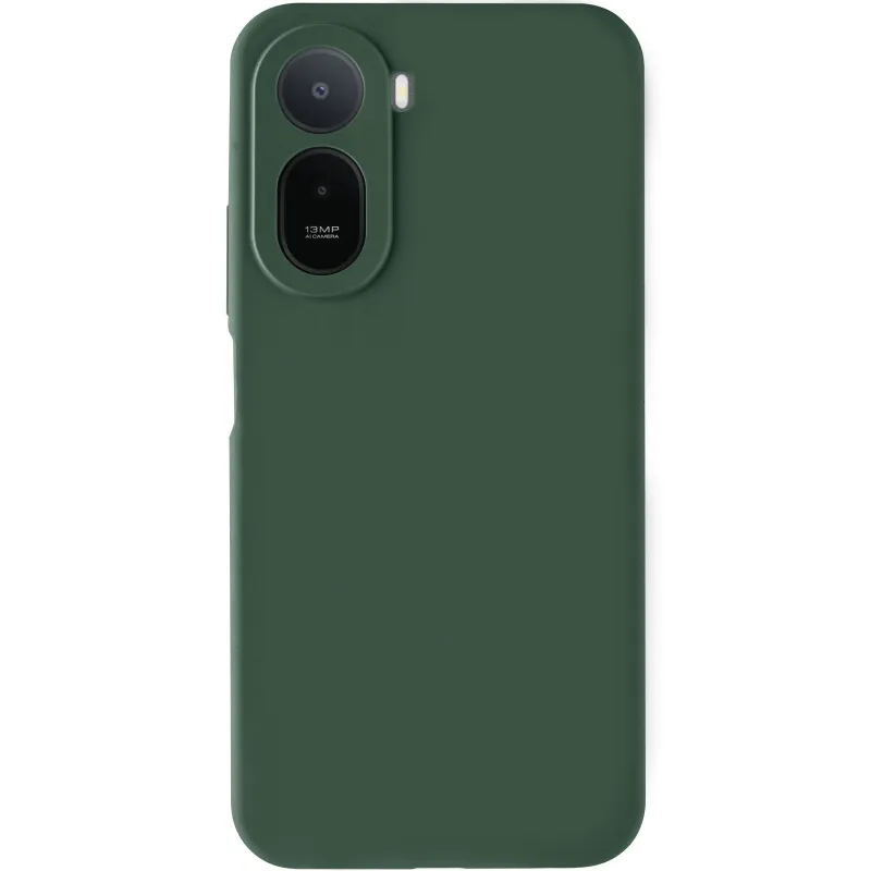 Чехол Silicone Case Lakshmi Premium з закритою камерою на Xiaomi Redmi A7 Pro 4G – Зеленый / Cyprus Green. Фото 3 из 6
