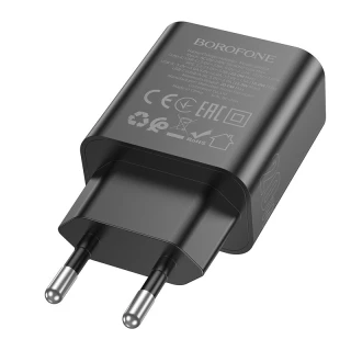 СЗУ Borofone BA88A Navy PD20W+QC3.0 (1USB-A/1C) фото 1 СЗУ Borofone BA88A Navy PD20W+QC3.0 (1USB-A/1C) фото 1 из 2