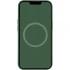 Чехол Silicone case (AAA) with Magsafe and Animation для Apple iPhone 13 (6.1") – Зеленый / Clover. Фото 4 из 7