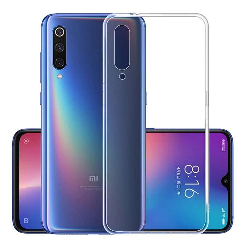 

Ультратонкий силіконовий чохол 1мм на Xiaomi Mi 9 (Безбарвний (прозорий))