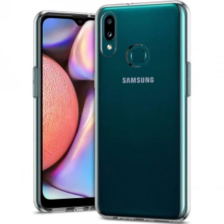 Ультратонкий силиконовый чехол 1 мм для Samsung Galaxy A10s фото 1 из 3