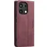Шкіряний чохол-книжка CaseMe Velvet Nubuck для Xiaomi Redmi Note 13 4G – Red. Фото 5 з 6