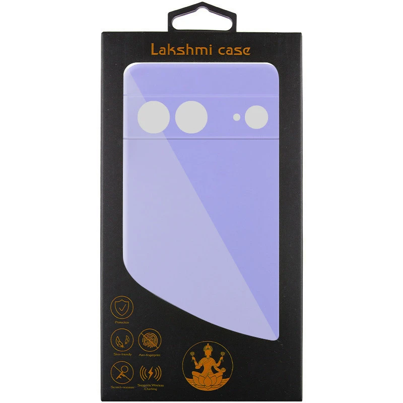 Чехол Silicone Case Lakshmi Premium з закритою камерою на Google Pixel 8 – Сиреневый / Dasheen. Фото 4 из 4
