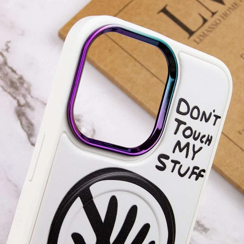 Чохол з MagSafe Funny pictures на Apple iPhone 13 Pro (6.1") – Don't touch. Фото 5 з 5