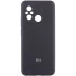 Силіконовий чохол Cover Lakshmi з захистом камери для Xiaomi Redmi 12C / Poco C55 – Чорний / Black. Фото 1 з 5