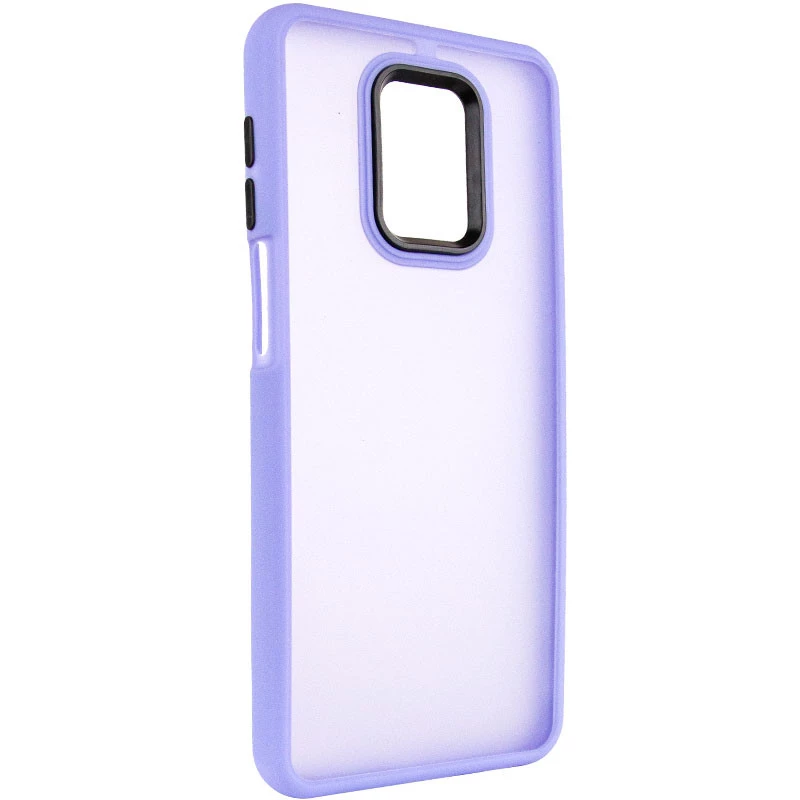 Чохол TPU+PC Lyon Frosted на Xiaomi Redmi Note 9s / Note 9 Pro / Note 9 Pro Max – Purple. Фото 2 з 7