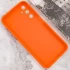 Кольоровий силіконовий чохол із захистом камери на Samsung Galaxy A15 4G/5G – Помаранчевий / Orange. Фото 3 з 5