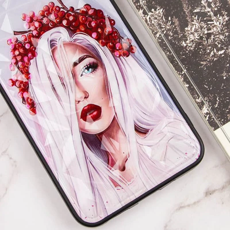 Скляний чохол Prisma Ladies на Realme 10 4G – Ukrainian Girl. Фото 2 з 2