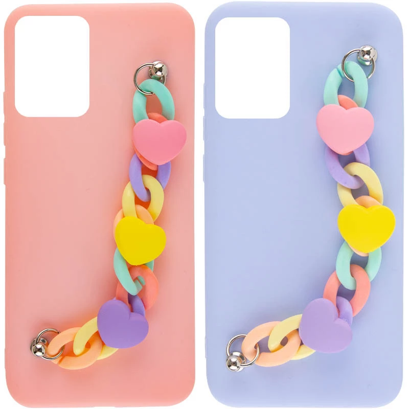 Чохол Heart з ланцюгом на Samsung Galaxy A35 фото 1 з 2