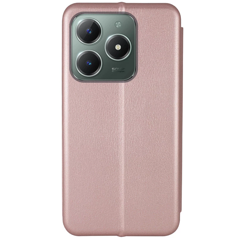 Чохол-книжка класичний на Realme C61 – Rose Gold. Фото 2 з 4