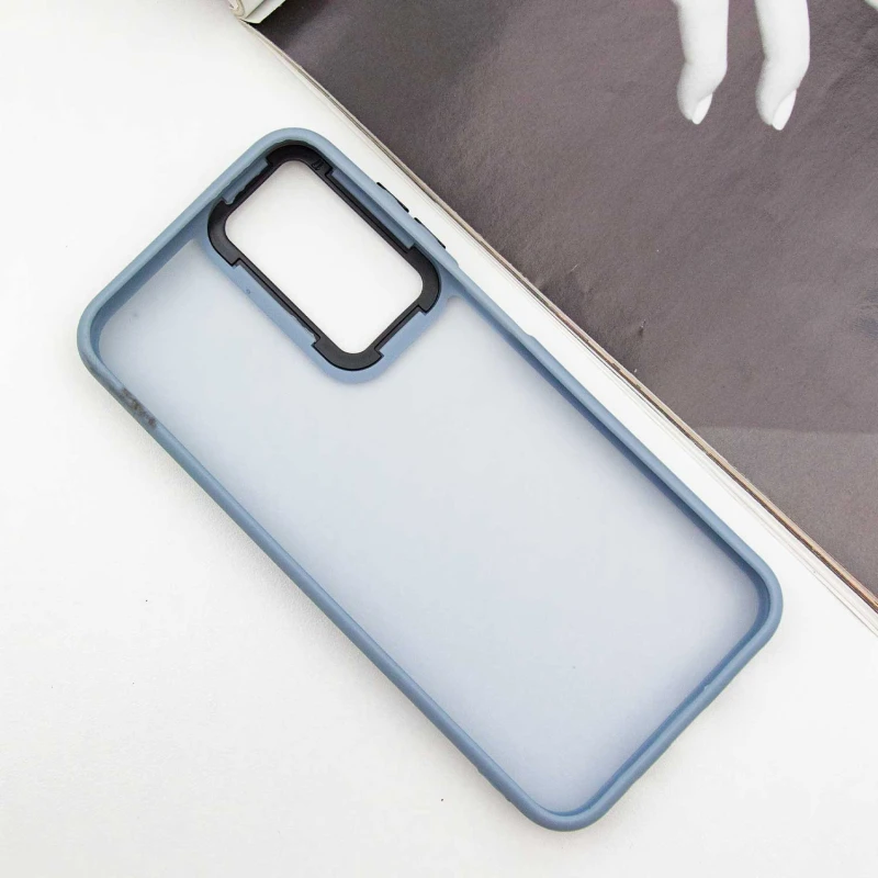 Чехол TPU+PC Lyon Frosted на Samsung Galaxy A18 – Sierra Blue. Фото 3 из 6