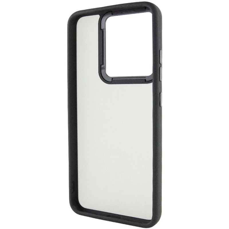 Чохол TPU+PC Lyon Frosted на Xiaomi Redmi 12C / Poco C55 – Black. Фото 4 з 7