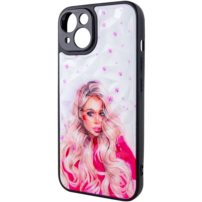 Стеклянный чехол Prisma Ladies на Apple iPhone 14 (6.1") – Pink. Фото 5 из 7