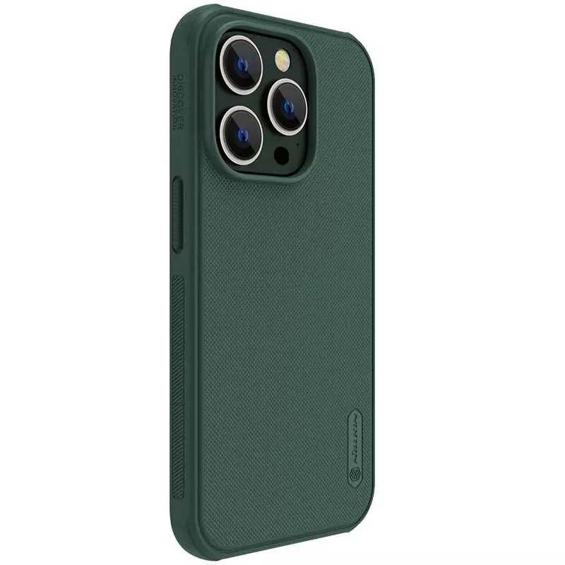Пластиковая накладка Nillkin Pro для Apple iPhone 15 Pro Max (6.7") – Зеленый / Deep Green. Фото 3 из 5