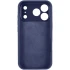 Чехол Silk Full Camera Protective (AA) NO LOGO для Apple iPhone 17 Pro (6.3") – Синий / Deep navy. Фото 6 из 8