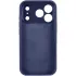 Чехол Silk Full Camera Protective (AA) NO LOGO для Apple iPhone 17 Pro Max (6.9") – Синий / Deep navy. Фото 3 из 5