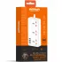 Удлинитель Amaya APS-20 Power 18W (1C/3A/3xSocket) (1.5m) – White. Фото 2 из 2
