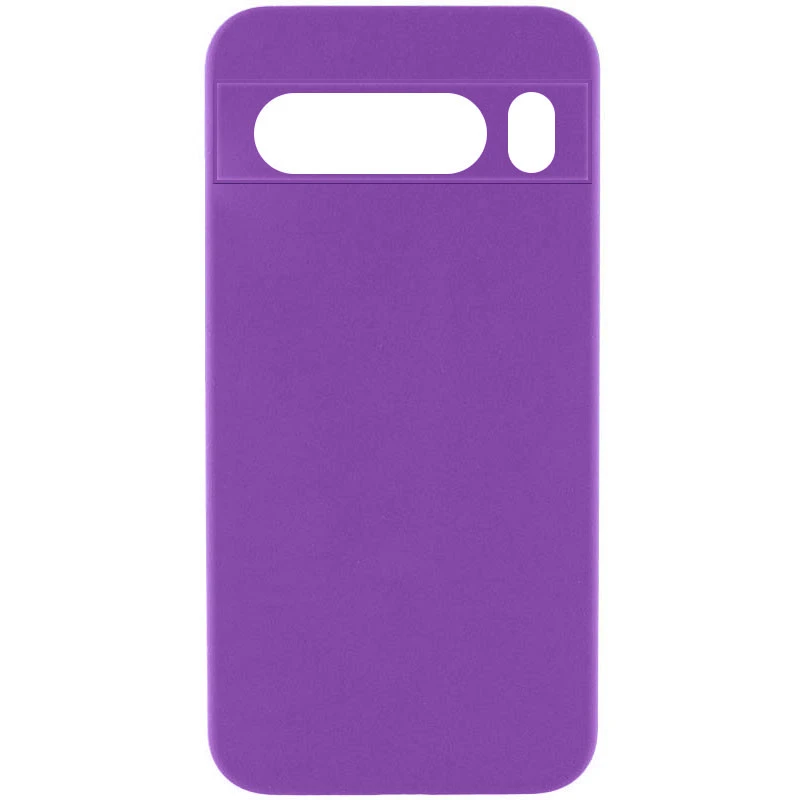 Чехол Silicone Cover Ummi Lakshmi Full Camera (AA) для Google Pixel 8 Pro – Фиолетовый / Purple. Фото 1 из 1
