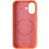 Чохол Silk Duo Color (AA) NO LOGO with Magnetic Fit для Apple iPhone 17 (6.3") – Orange. Фото 5 з 7