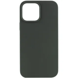 Чохол Silk (AA) NO LOGO with Magnetic Fit для Apple iPhone 13 (6.1") — Зелений / Cyprus Green