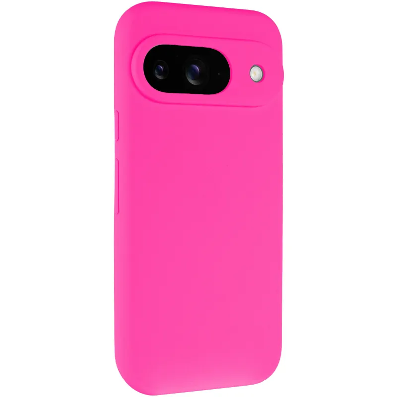 Чохол Silicone Case Lakshmi Premium із закритою камерою для Google Pixel 9 – Рожевий / Barbie pink. Фото 3 з 9