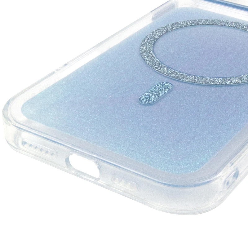 Чохол TPU+PC Jewel Sparkle with MagSafe для Apple iPhone 17 (6.3") – Royal Blue. Фото 7 з 8
