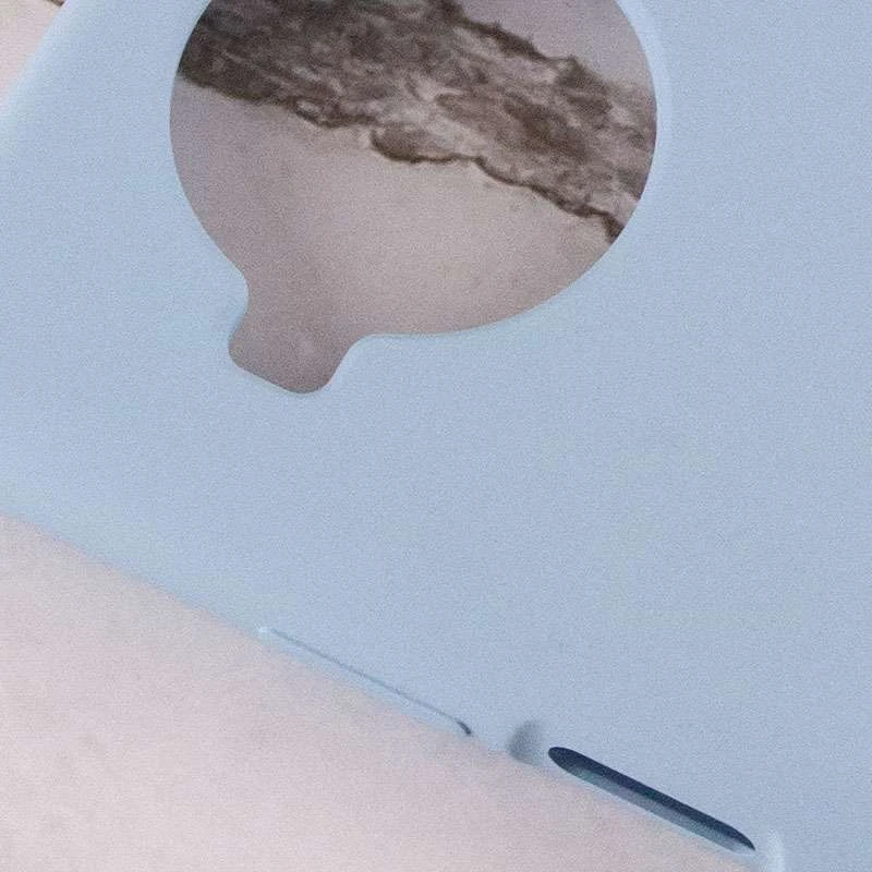 Чехол Silicone Case с закрытым низом для Xiaomi Mi 10T Lite / Redmi Note 9 Pro 5G – Голубой / Lilac Blue. Фото 4 из 5