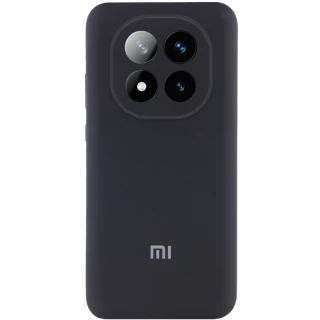 Чехол Silicone Case с закрытым низом и защитой камеры для Xiaomi Redmi Note 14 Pro 4G фото 1 из 3