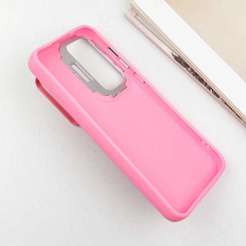 TPU+PC чехол с животными для Xiaomi Redmi 14C / Poco C75 – Pink Dog. Фото 5 из 9