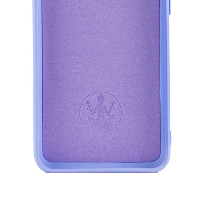 Чохол Silicone Case Lakshmi з закритою камерою на Xiaomi Redmi Note 13 Pro+ – Бузковий / Dasheen. Фото 4 з 7