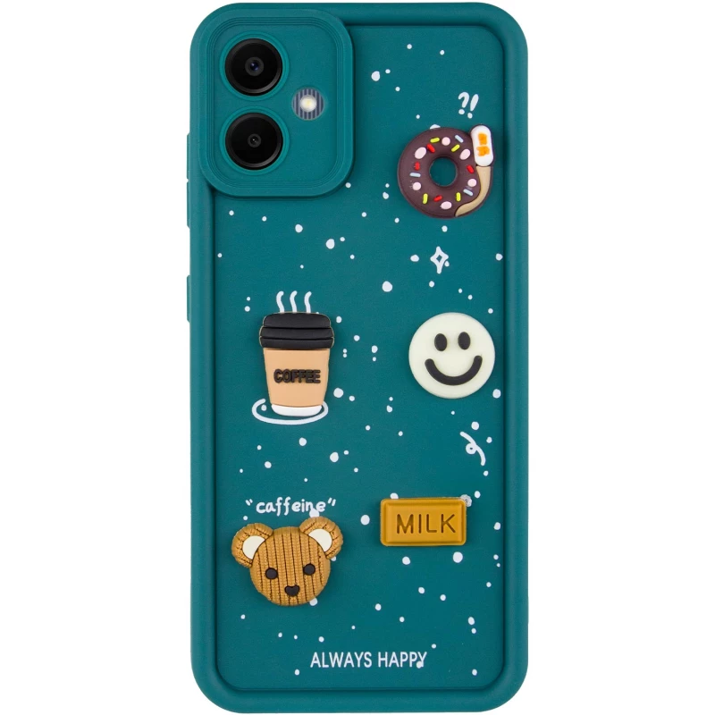Чехол TPU Toys Case для Samsung Galaxy A05 – Pine Green / Always Happy. Фото 3 из 8