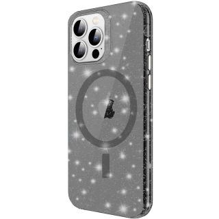 Звездный чехол с MagSafe на Apple iPhone 12 Pro Max (6.7") — Black