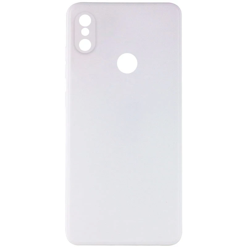 

Кольоровий силіконовий чохол із захистом камери на Xiaomi Redmi Note 5 Pro / Note 5 (AI Dual Camera) (Білий / White)