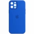 Чохол Silicone Case з захистом камери на Apple iPhone 14 Pro (6.1") – Синій / Capri Blue. Фото 1 з 7