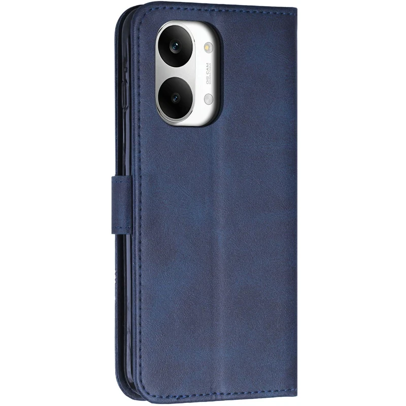 Кожаный чехол-книжка Jet Cover для Xiaomi Poco X8 Pro Max – Blue. Фото 3 из 4