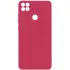 Цветной силиконовый чехол с защитой камеры для Xiaomi Redmi 9C – Бордовый / Burgundy. Фото 1 из 1