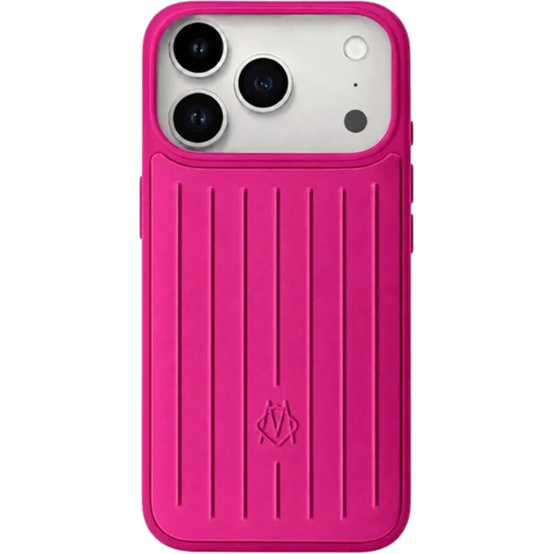 Чехол TPU+Metal Rimowa Style (AAA) для Apple iPhone 17 Pro (6.3") – Dark Cherry. Фото 2 из 2
