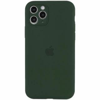 Чехол Silicone Case с защитой камеры для Apple iPhone 12 Pro Max (6.7") фото 1 из 7