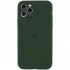 Чехол Silicone Case с защитой камеры для Apple iPhone 12 Pro Max (6.7") – Зеленый / Cyprus Green. Фото 1 из 7