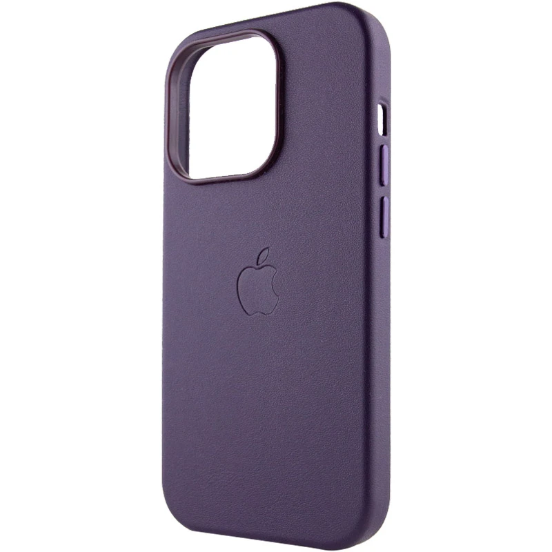 Шкіряний чохол Silicone Case Premium з MagSafe на Apple iPhone 14 Pro (6.1") – Deep Violet. Фото 4 з 7