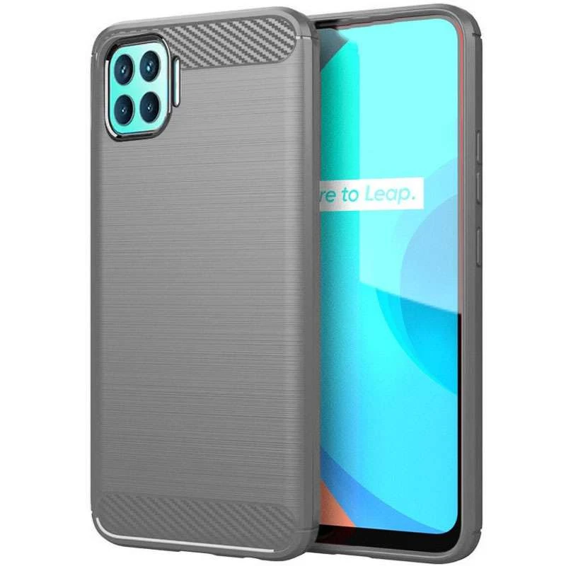 

Тонкий силиконовый чехол Slim для Oppo A93 (Серый), Сірий