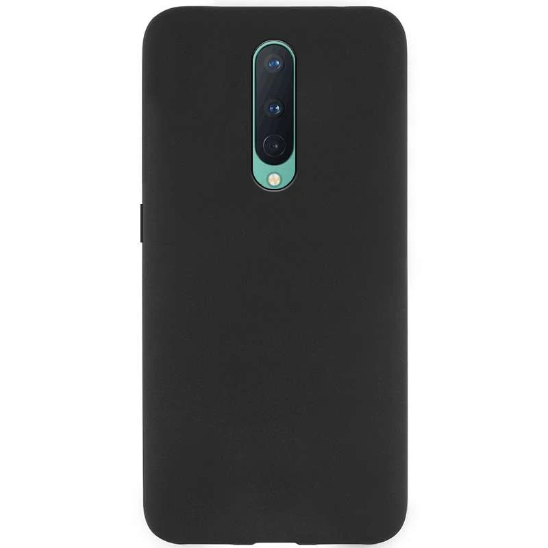 

Цветной силиконовый чехол для OnePlus 8 (Черный), Чорний