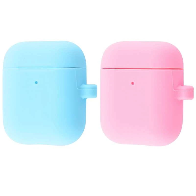 

Силіконовий футляр для навушників Airpods Slim + карабін