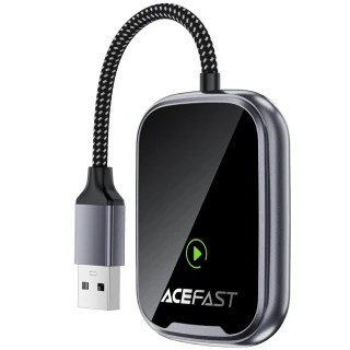 Адаптер Acefast QC1 car wireless CarPlay фото 1 з 5