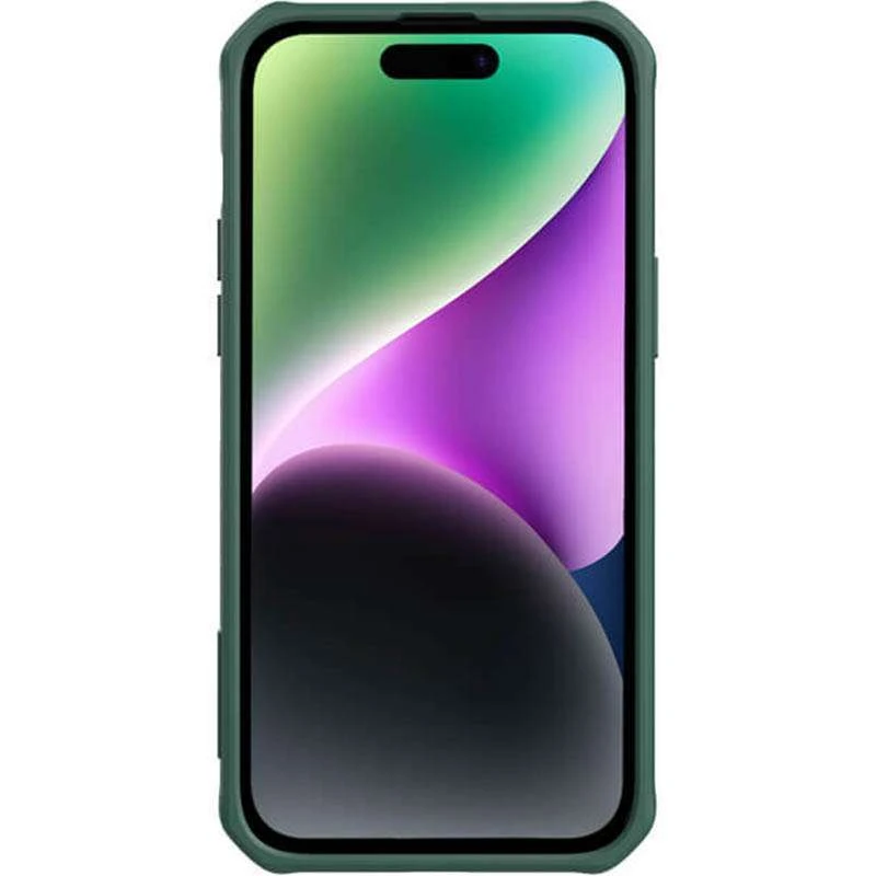 Карбована накладка Nillkin Strap Case на Apple iPhone 14 Pro Max (6.7") – Green. Фото 2 з 6